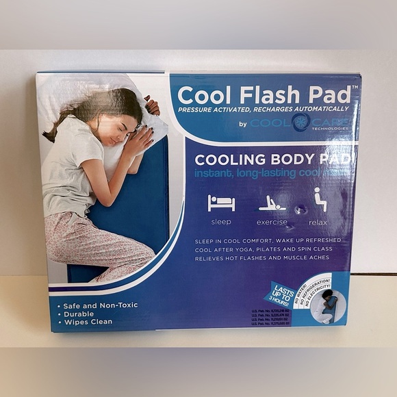 Cool Flash Pad- Gel Cooling Pad For Bed NIB - Picture 1 of 2